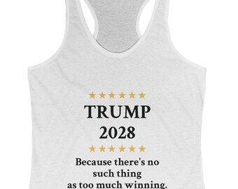 Trump 2028 | Women&#39;s Racerback Tank