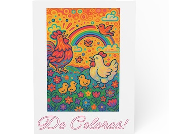 De Colores Card | Tres Dias Palanca Greeting Card, Walk to Emmaus Gift
