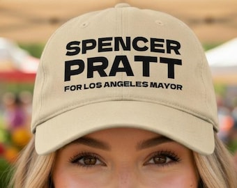 Spencer Pratt for Los Angeles Mayor | Adjustable Hat | Bold Political LA Mayor Cap