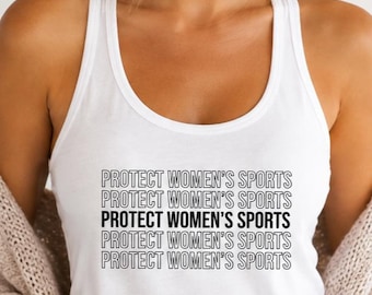 Protect Women's Sports Women's Racerback Tank | Female Athletic Workout Top