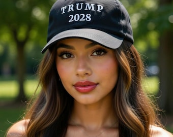 Trump 2028 Adjustable Hat | MAGA Republican Baseball Cap