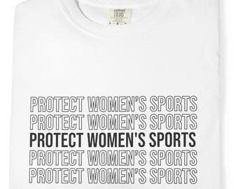 Protect Women's Sports Unisex T-Shirt | Save Girls Sports Title IX | Keep Men Out of Female Sports