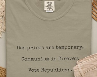 Vote Republican Anti Communism Shirt | Funny Conservative Unisex T-Shirt