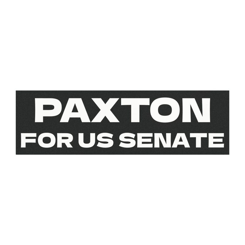 Ken Paxton Bumper Sticker - Etsy
