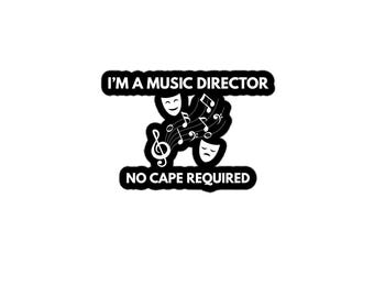 Music Director Sticker | Theatre Gift | Callboard Collective Sticker