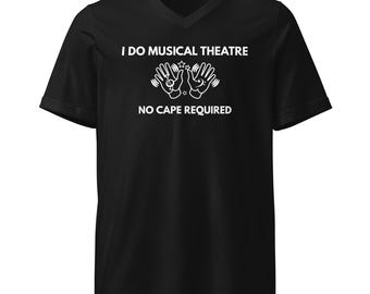 Musical Theatre V-Neck Tee | Theatre Gift | Callboard Collective Shirt
