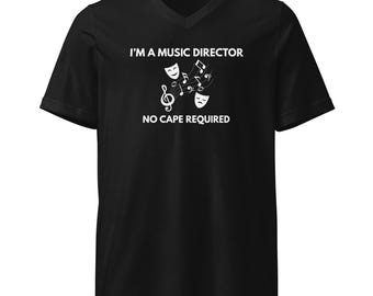 Music Director V-Neck Tee | Theatre Gift | Callboard Collective Shirt