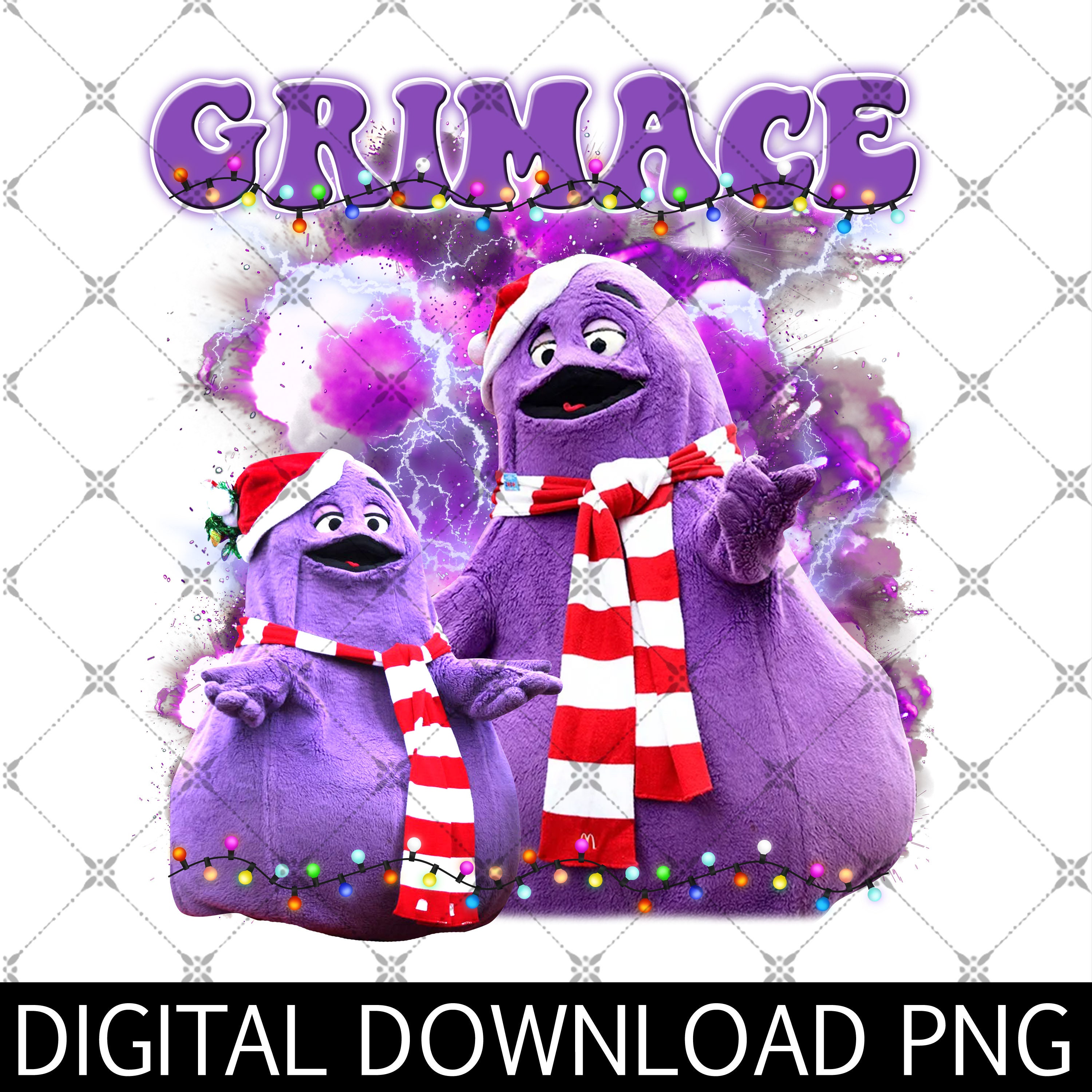 Grimace Shake Semi-Glossy Paper Poster A3