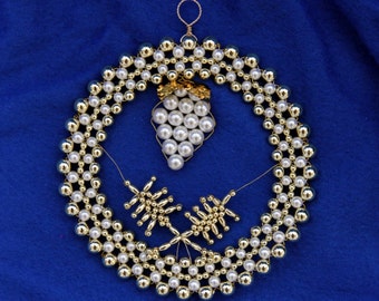 Wheat & Grapes in Circle