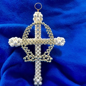 Passion Cross with Alpha Omega