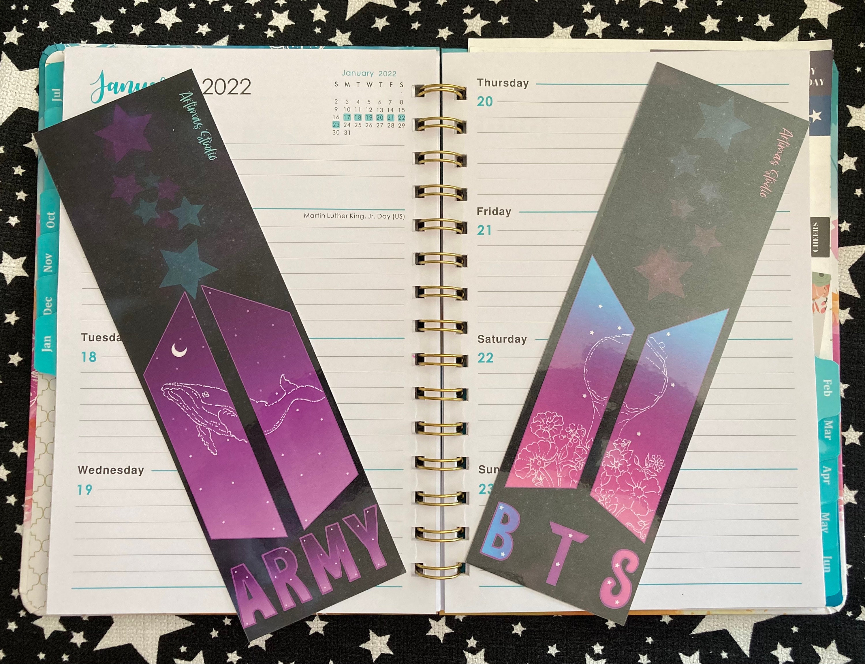 ARMY - Bts - Bookmarks - Gift - Fan - Etsy