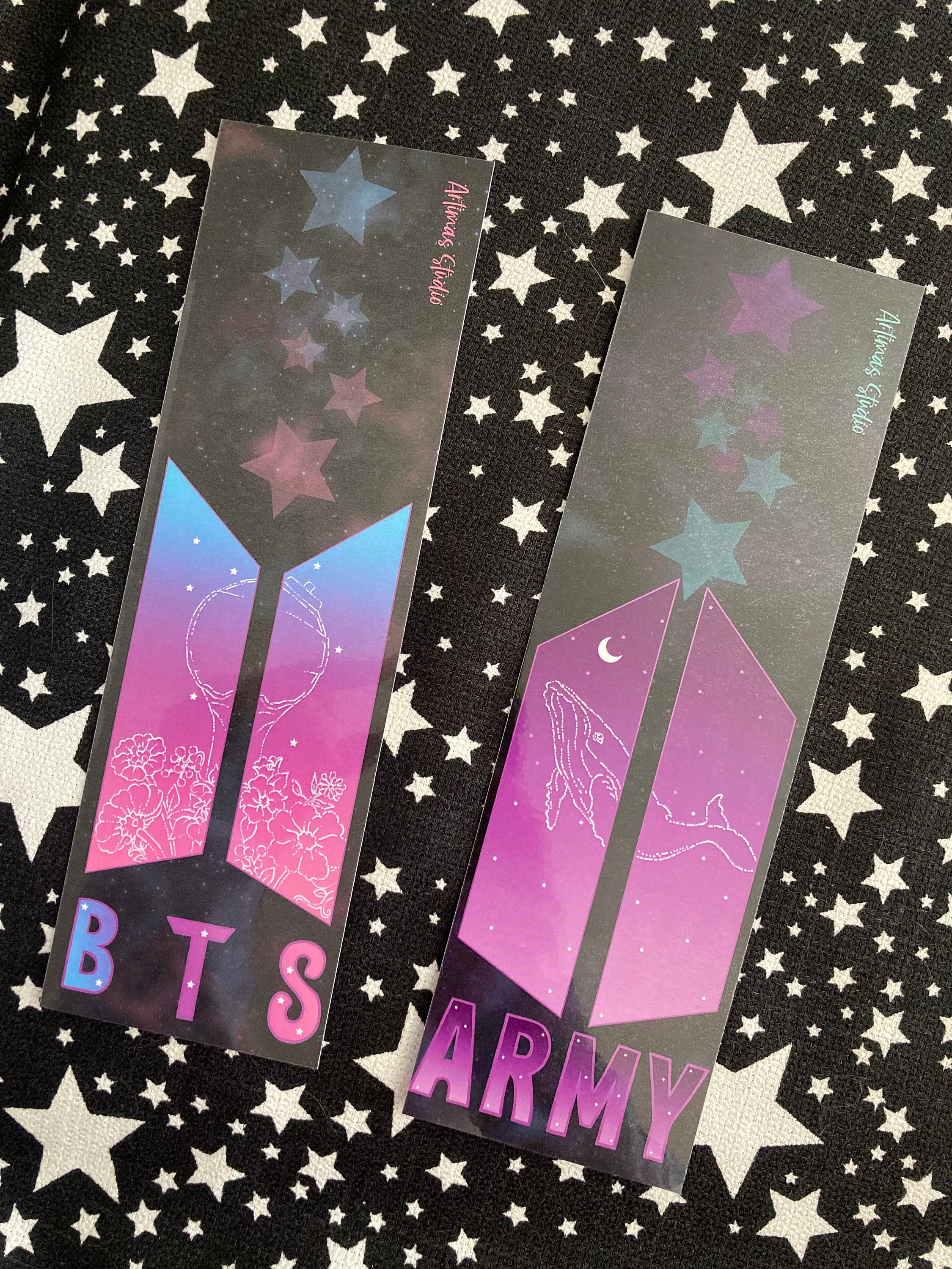 ARMY - Bts - Bookmarks - Gift - Fan - Etsy