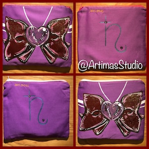 Sailor Moon OUTER scouts/senshi bow bags - Sailor Chibi Moon Saturn Uranus Pluto - gift