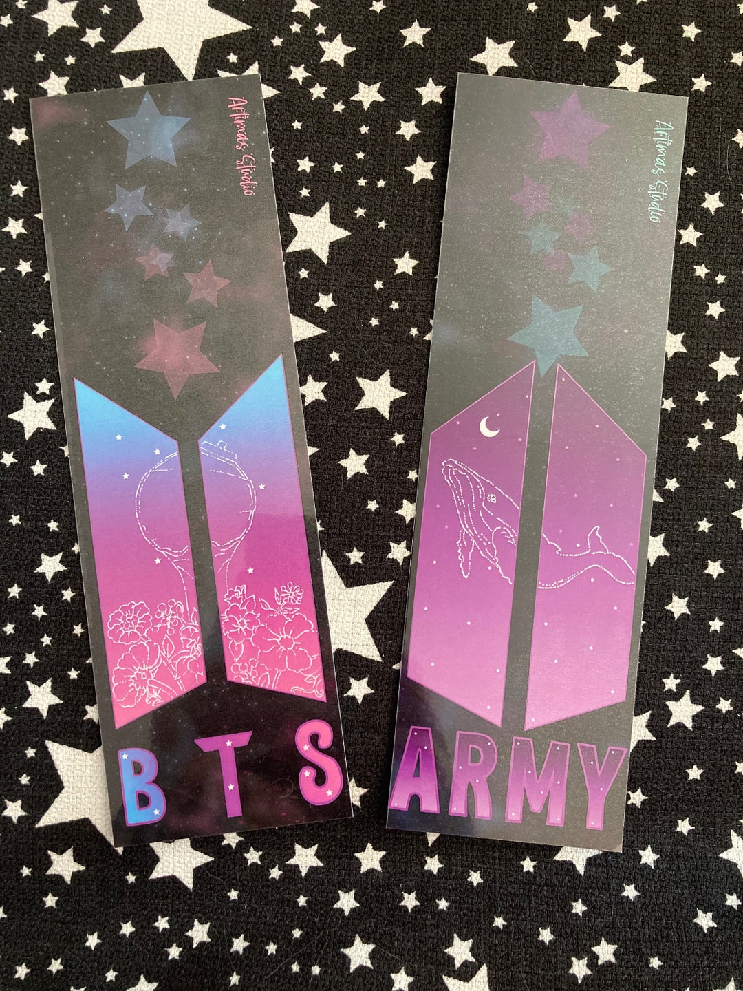 ARMY - Bts - Bookmarks - Gift - Fan - Etsy