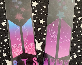 BTS Suga Bookmark - Etsy