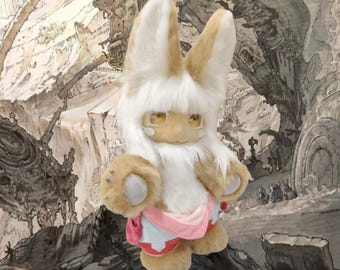 50 cm Made in Abyss Nanachi pluche, handgemaakt met skelet Nanachi pluche pop, Made in Abyss geïnspireerd, animefans beste cadeau