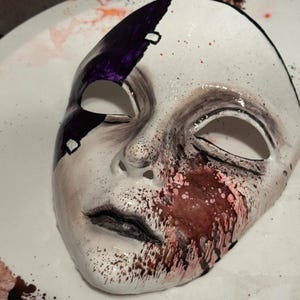 Sally Face Sal Fisher Cosplay Mask - Handmade Customized Wearable Video Game Prop Replica for Halloween Costume