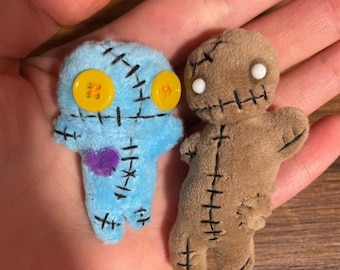 Sally Face Handmade plush doll Ornament mini version, Sal Fisher and Larry Johnson In-game appearance Charm, Sally Face inspired
