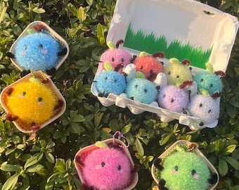 Stardew Valley Junimo Plüsch, häkeln Junimo, Stardew Valley Puppenspielzeug, Stardew Valley Plüschtier, Junimo Plüsch Anhänger, Videospiel Geschenk