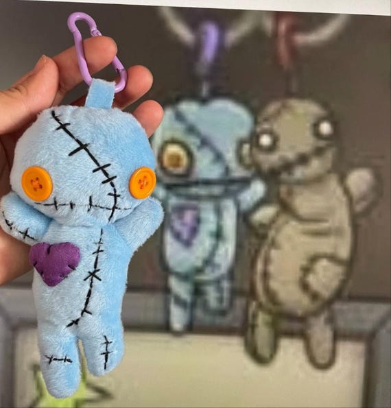 Sally Face Handmade Plush Doll Ornament, Sal Fisher and Larry