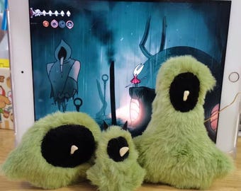 Silksong Tallcraw Craw Squatcraw Plush, Hollow Knight Inspired Keychain Plush, Best Gifts and Collectibles for Silksong Fans