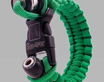 Survival Wrist Hookah Bracelet Pipe- Leafy Green