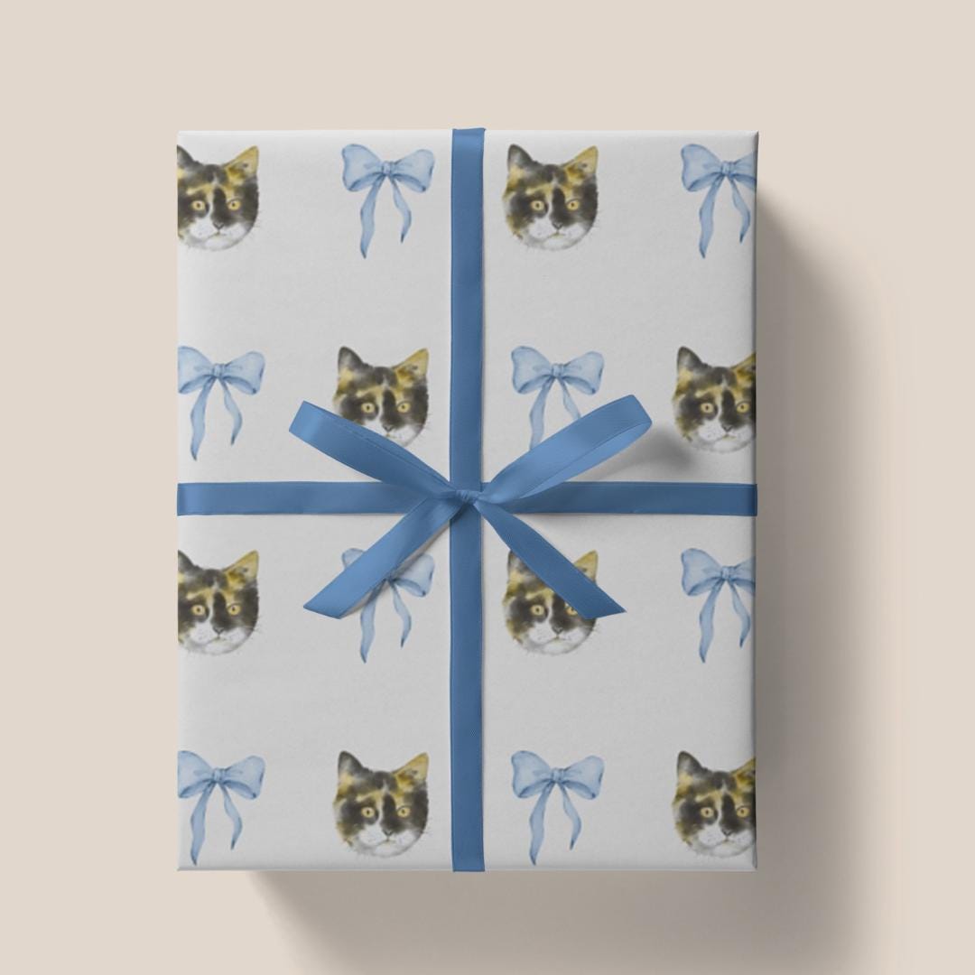 Premium-Geschenkpapierrolle Mit Pfotenabdruck - Umweltfreundliche Geschenkverpackung Für Geburtstage, Feiertage Und Hochzeiten, Einzigartiges Design