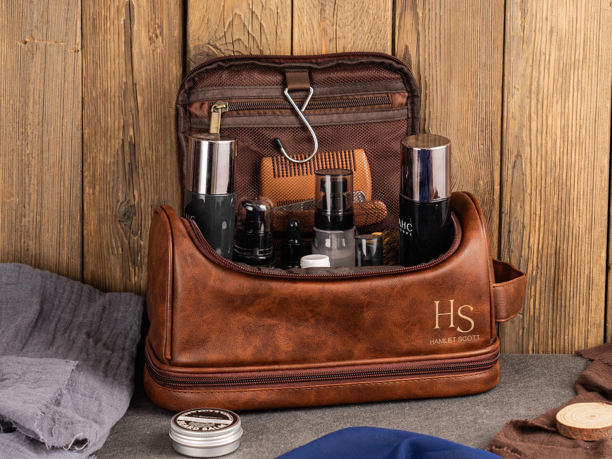Cool Leather Dopp Kits For Men Photos