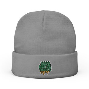 Cozy Embroidered Knit Beanie - Stylish Winter Hat, Gift for Him/Her, Perfect for Outdoor Adventures, Holiday Accessory, Streetwear
