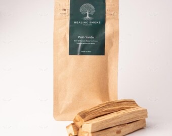 Healing Smoke 500g Bulk Palo Santo Sticks: Authentic Peruvian Holy Wood for Cleansing