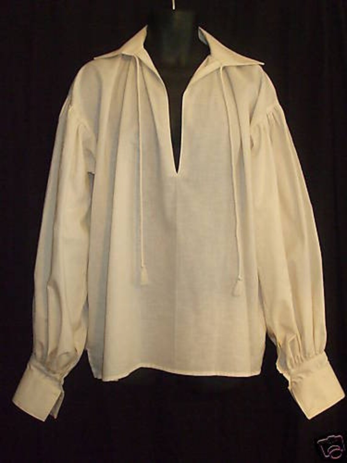 linen pirate shirt