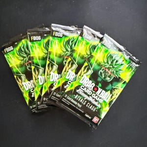 5x Dragon Ball Super Card Game Fusion World Rivals Clash Booster Pack FB06