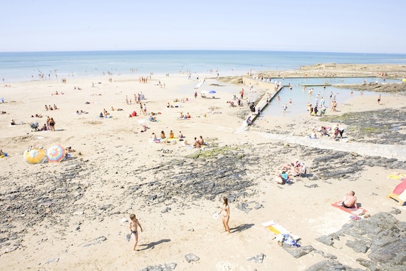 La Plage Du Plat Gousset à Granville