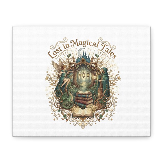 Lost in Magical Tales Canvas