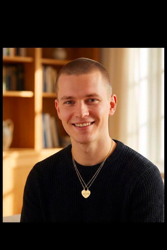 Engraved Break Apart Heart Necklaces, PVD 18K Gold Stainless Steel, Friendship Jewelry