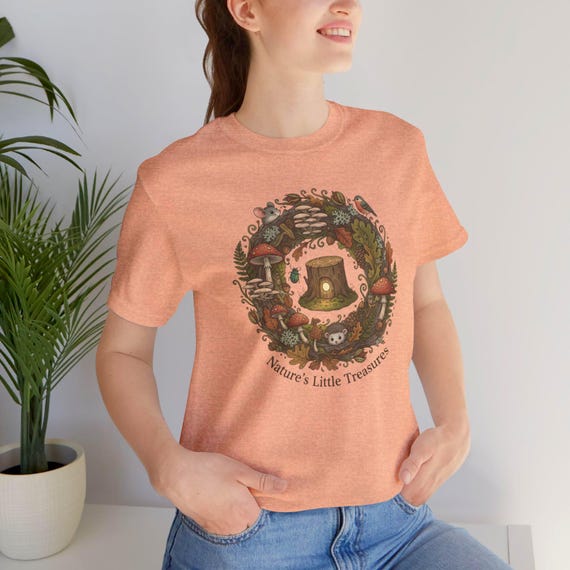 Cottagecore Floral Wreath Tee | Colorful Flower Circle Shirt