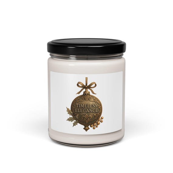Timeless Elegance Candle | Scented Soy Candle 9oz