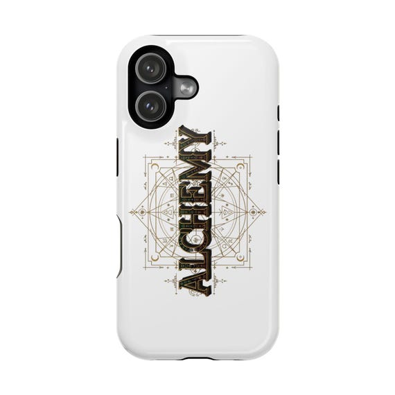 Alchemy geometric Phone Case | Magnetic impact-resistant case