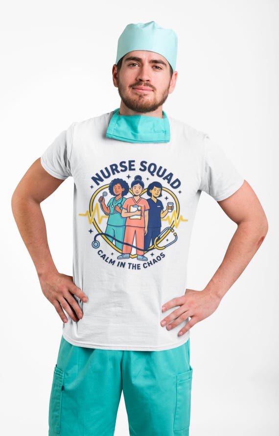 Nurse Squad Nurse Tee | Calm in the Chaos