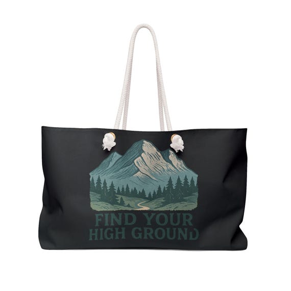 Find Your High Ground Weekender Bag | Mountain Landscape, Hiking, Outdoors