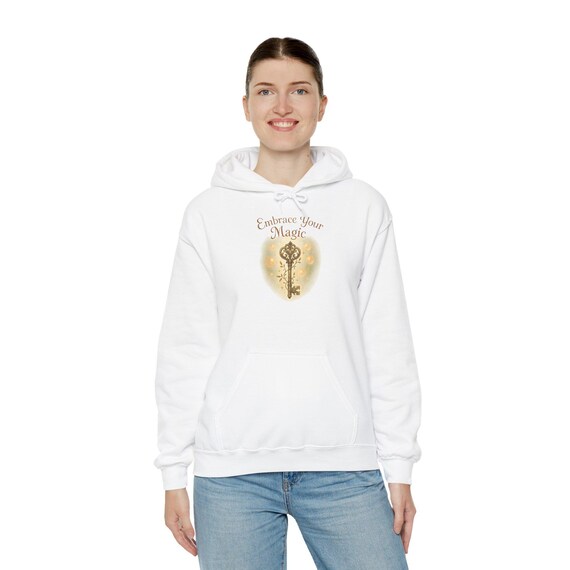 Golden Key Inspirational Embrace Your Magic Hoodie