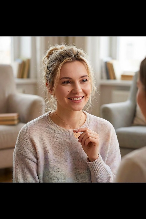 Engraved Heart Necklace, Personalized Name Engraving | Sterling Pendant