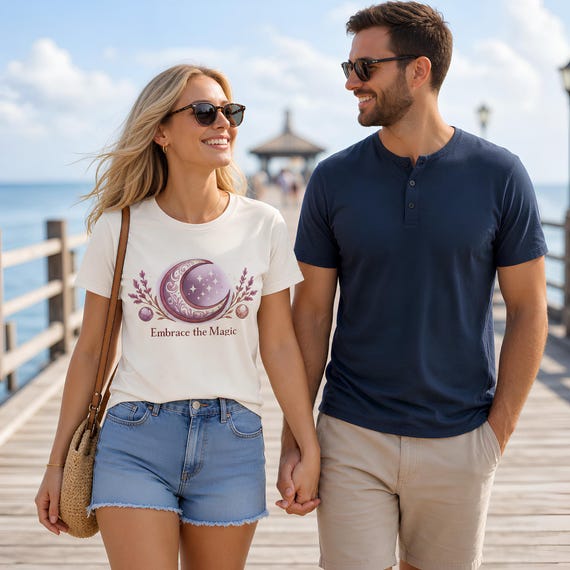 Embrace the Magic T-shirt | Inspirational Moon Tee