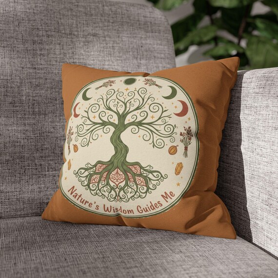 Tree of Life Mandala pillowcase | Square Pillowcase