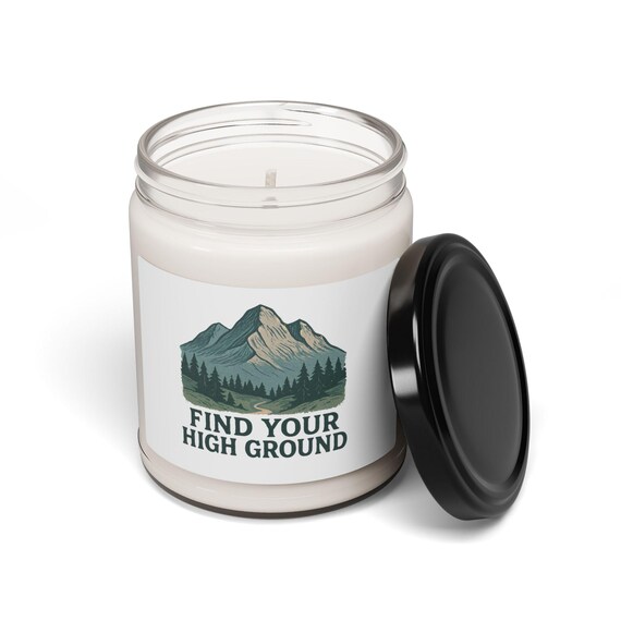 Find Your High Ground Candle | Soy Candle 9oz
