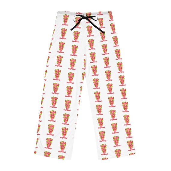 Strawberry Ice Cream Pattern Pajama Pants | Women's Sleepwear