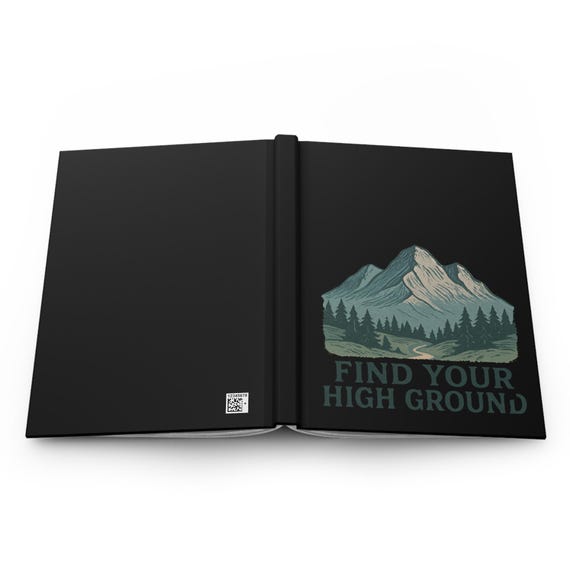 Find Your High Ground Journal | Mountain Hiking Notebook
