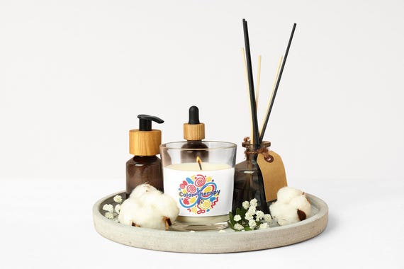 Color Therapy Soy Candle - 9oz Scented Jar