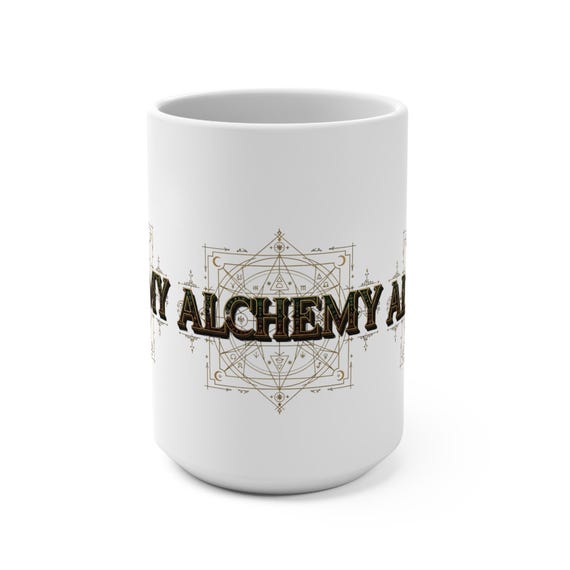Alchemy Mug | Mystic Geometric Magic Symbol