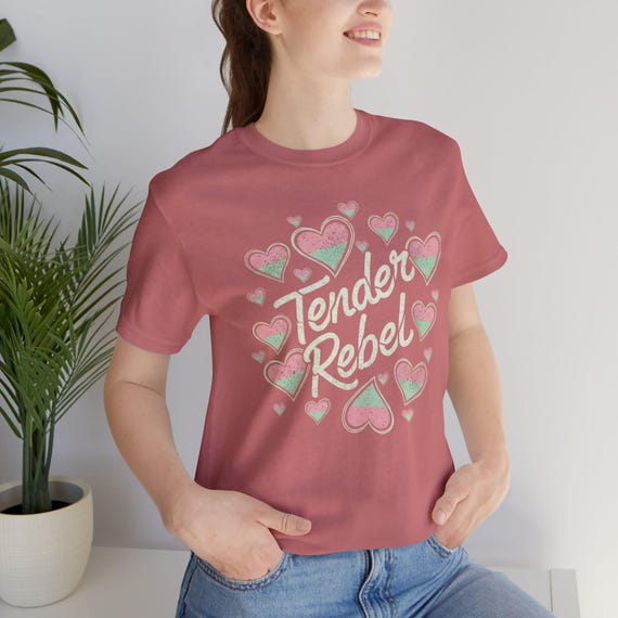 Tender Rebel tee | Graphic Tender Rebel Design Tee